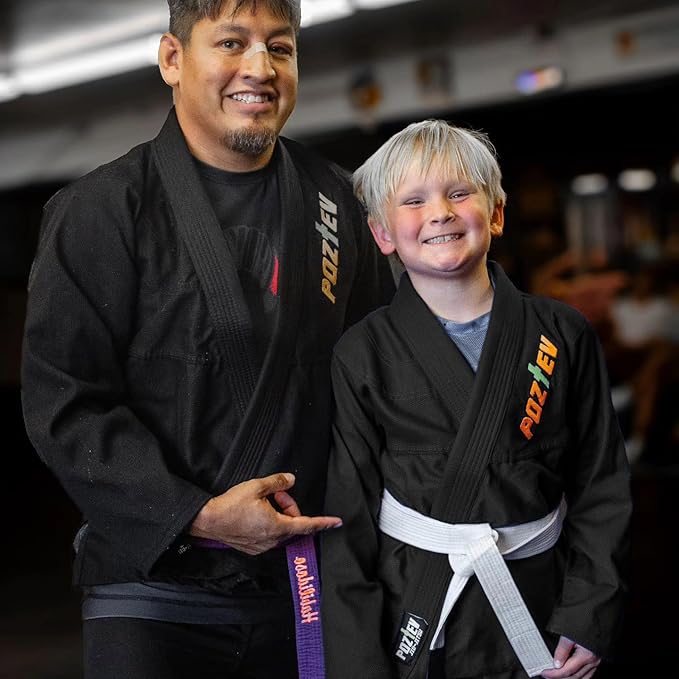 Kids Brazilian Jiu Jitsu Gi For Kids BJJ Gi Youth Grappling Kimonos Preshrunk Lightweight Martial