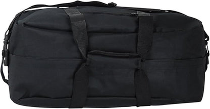 DALIX 18" Two Tone Duffle Bag Medium Black Red Blue Gold Pink Purple Gray