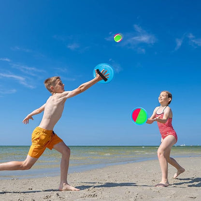 Ayeboovi Toss and Catch Ball Game Outdoor Toys for Kids Yard Games Beach Toys Outside Games for 3 4