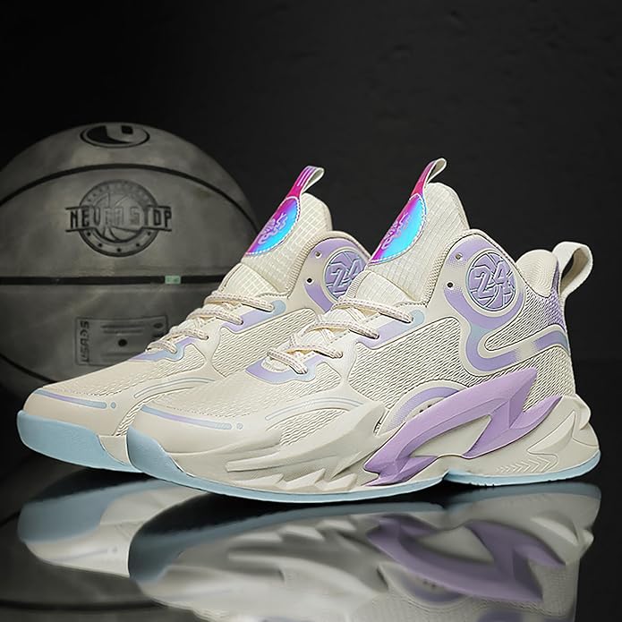 Boys Basketball Shoes Breathable Indoor Athletic Shoes Youth Outdoor Fashion Sneakers Comfortable