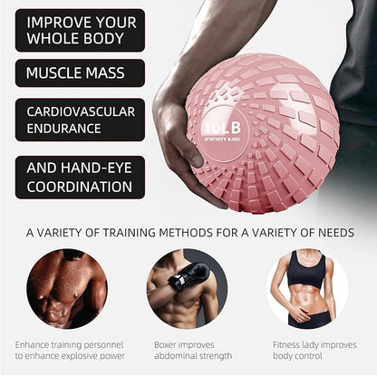 Medicine Ball 10 lbs Slam Ball Weighted Balls for Exercise Strength and Crossfit Workout