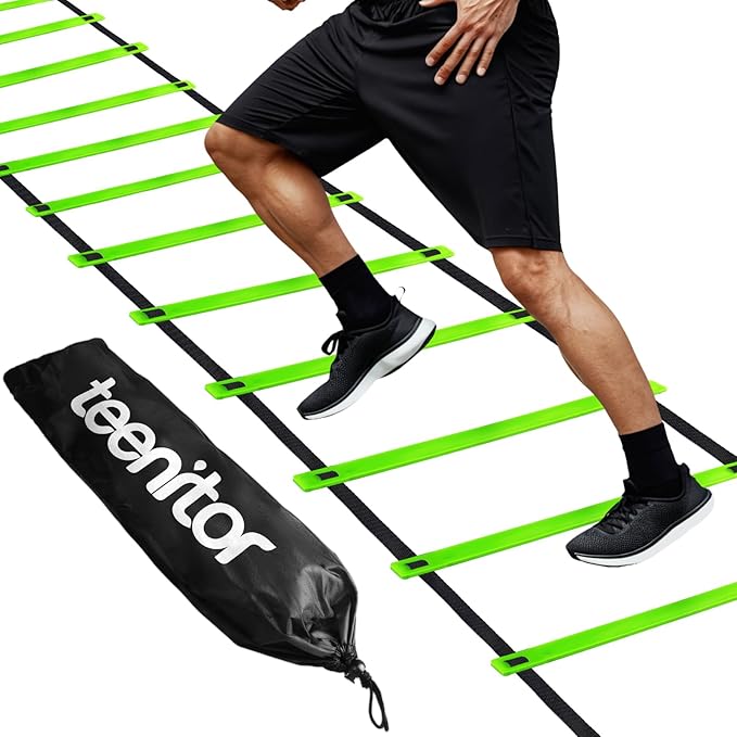 Teenitor Agility Ladder Speed Ladder Training Ladder for Soccer, Speed, Football Fitness Feet
