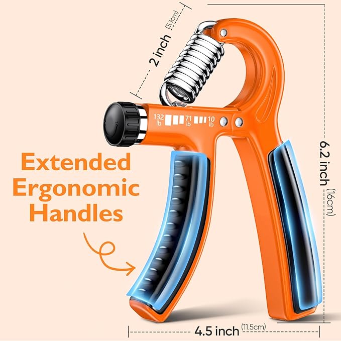 FitBeast Grip Strengthener Forearm Strengthener, Adjustable Hand Grip Strengthener for Strength