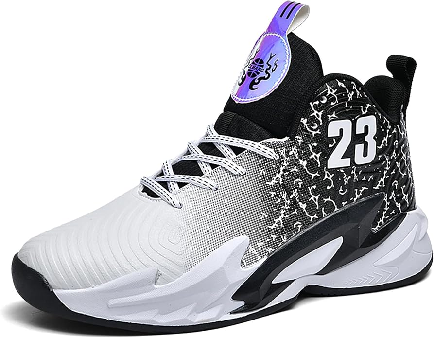 Boys Basketball Shoes Breathable Indoor Athletic Shoes Youth Outdoor Fashion Sneakers Comfortable