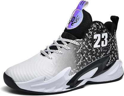 Boys Basketball Shoes Breathable Indoor Athletic Shoes Youth Outdoor Fashion Sneakers Comfortable