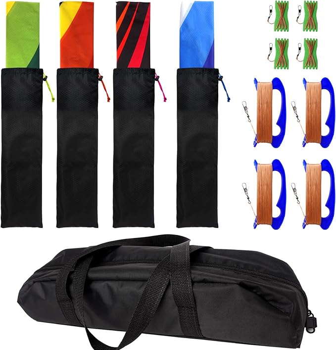Mint's Colorful Life Delta Kite for Kids & Adults, Extremely Easy to Fly Kite, Best Kites for