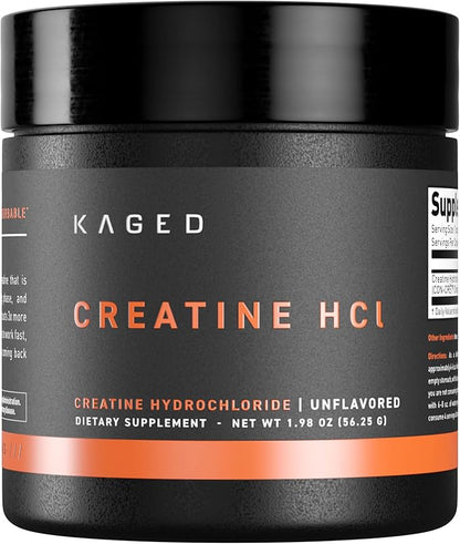 Kaged Creatine HCl Powder, Unflavored, Muscle Building and Recovery Supplement, Patented Formula