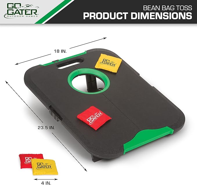 EastPoint Sports Go! Gater Cornhole – Light-Up and Travel Versions – Easy Storage & Light-Weight
