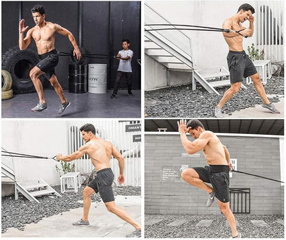 YNXing Dynamic Resistance Trainer Acceleration Speed Elastic Cord for Resistance Training to