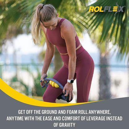 Rolflex Arm & Leg Massager Roller ??Muscle Roller to Address Golfer?™s Elbow, Tennis Elbow, Carpal