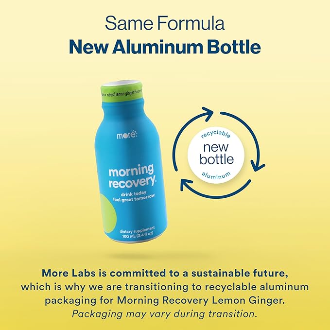 Morning Recovery Electrolyte, Milk Thistle Drink Proprietary Formulation to Hydrate While Drinking
