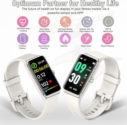 Fitness Tracker with Step Counter/Calories/Stopwatch, Activity Tracker, Health Tracker with Heart