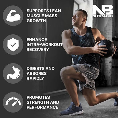 NutraBio Intra Blast Bcaa Powder Amino Acid Supplement, Electrolyte & Hydration Blend, Intra, Pre