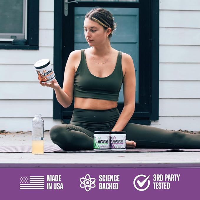 Outwork Nutrition Post Workout Recovery Powder - Creatine Monohydrate, KSM-66 Ashwagandha & Tart