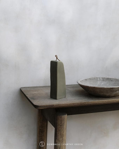 LAWA Downhill Candle - Beautiful Handmade Pillar Scented Soy Wax Elegant Aesthetic Candle