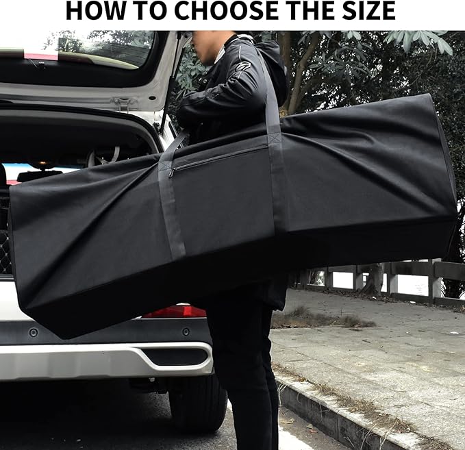 Urbanstand 46 Inch Travel Duffle Bag Extra Large Sport Equipment Duffel Bags with 2-way Lockable