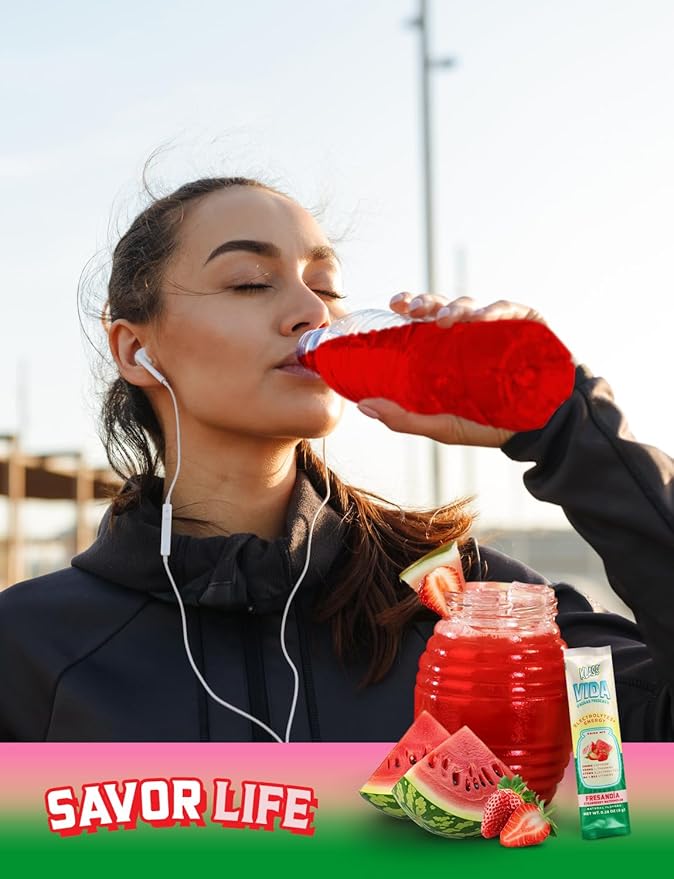 Hydration + Energy Electrolyte Drink Mix ??Variety Pack with Hibiscus, Coffee Horchata & Strawberry