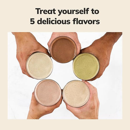 Ka?™Chava All-In-One Nutrition Shake Blend, 5 Flavor Sample Pack, 5 Servings, 85+ Superfoods &