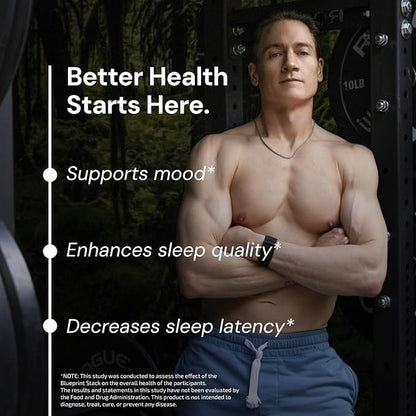 Blueprint Bryan Johnson Hydrolyzed Collagen Peptides Powder – Type I, II & III Collagen for Women &