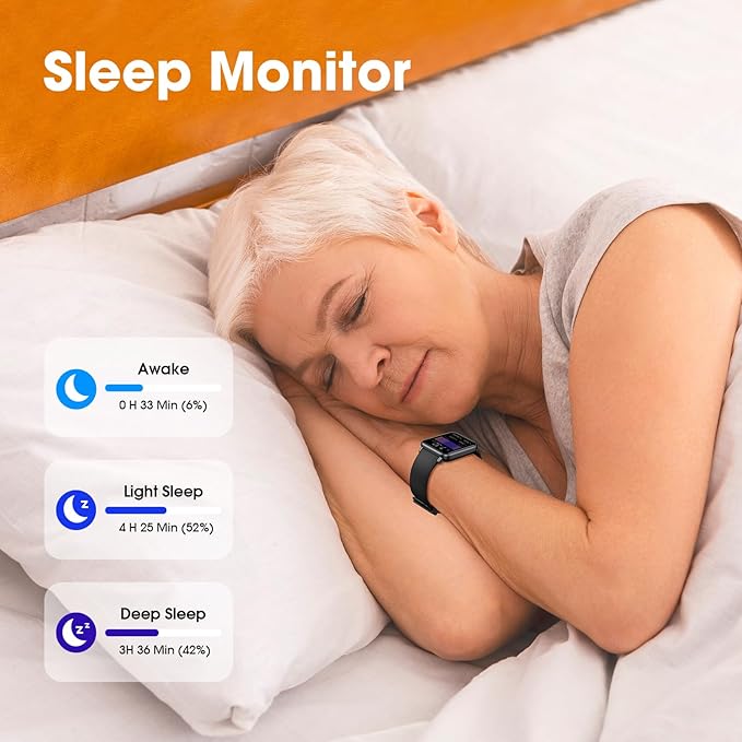 Pedometer Watch Senior Friendly No App/Phone Required, Waterproof Fitness Tracker Watch with Step