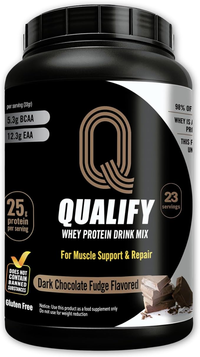 Dark Chocolate Whey Protein Powder. Post Workout Recovery Drink, Gluten & Sugar Free, Highly
