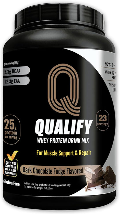 Dark Chocolate Whey Protein Powder. Post Workout Recovery Drink, Gluten & Sugar Free, Highly