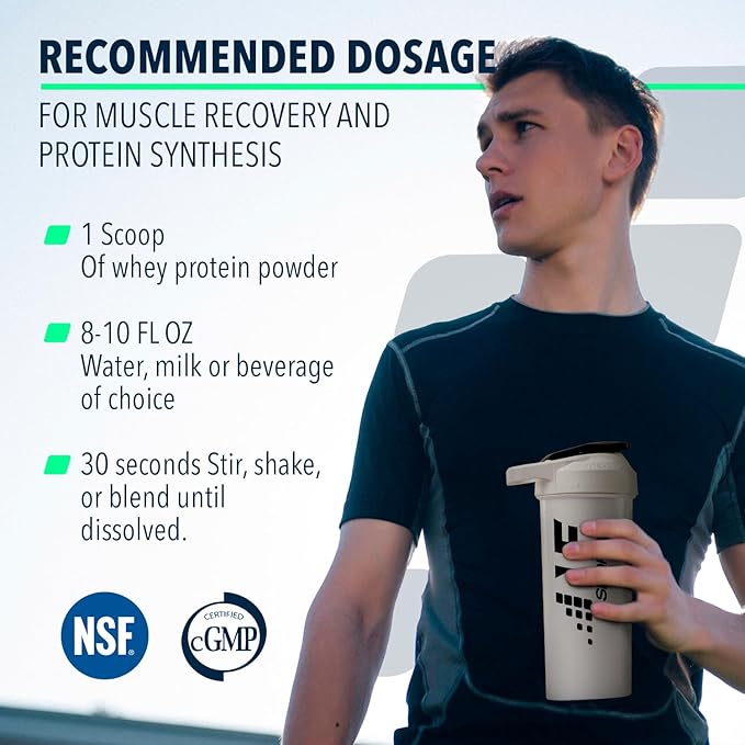 NF Sports Post Workout Nutri Whey Protein Powder, Dietary Supplement, Amino Energy, Supports
