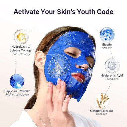 ZealSea Collagen Face Masks Skincare, Triple Collagen Mascarillas para la cara for Women