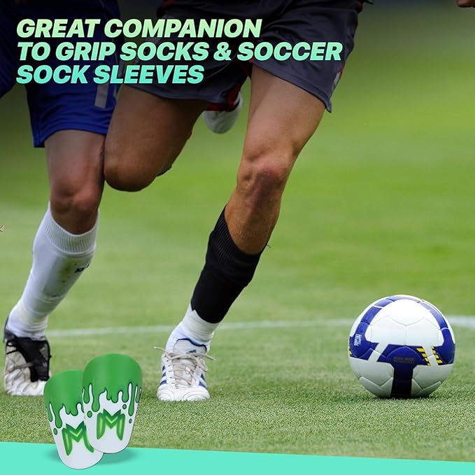 MiniGuards - Mini Shin Guards for Soccer Players - Tiny Shin Pads for Men, Women, Teens - Miniature