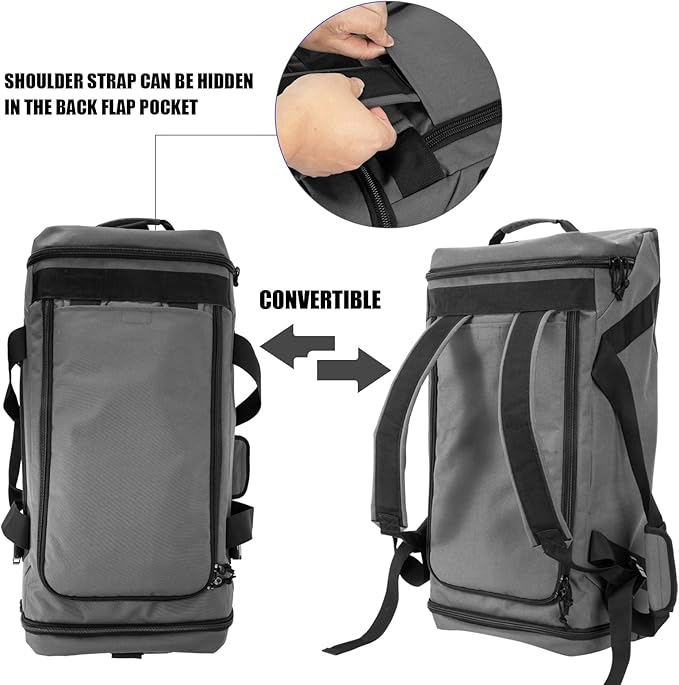 90L Large Duffle Bag,Gym Bags For Men Weekend Bag For Women Travel Backpack Carry On Sports Duffel