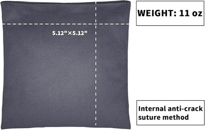 Set of 8 Regulation Cornhole Bags Double Sided, Weather Resistant Bean Bags for Cornhole Toss Game