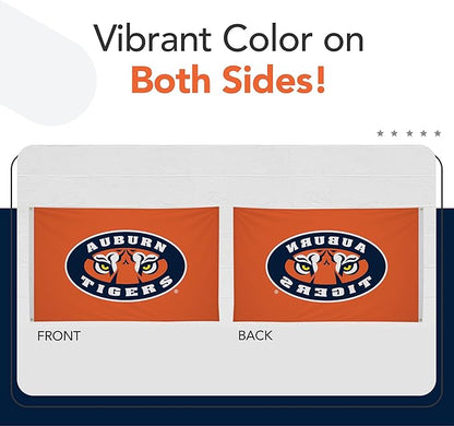 Auburn Tigers College Sports Printed Flag - NCAA Licensed - Nylon - School Banner (Orange) (3' x 5')