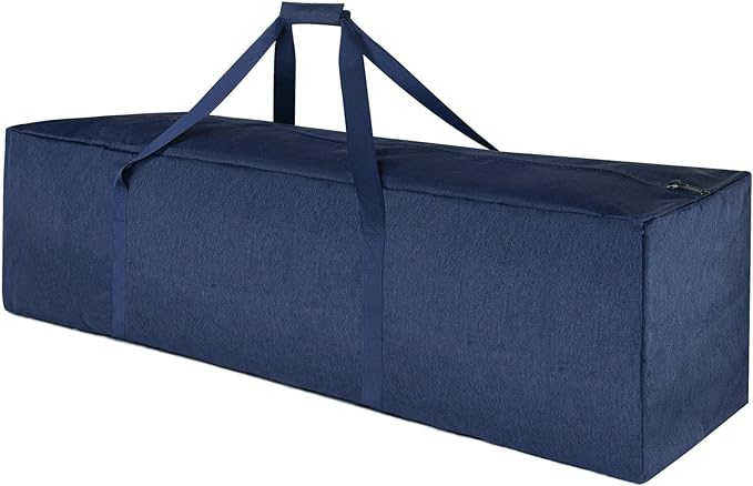 TOPDesign 46 Inch Extra Large Zippered Duffel Bag for Travel Camping Sports Equipment Storage