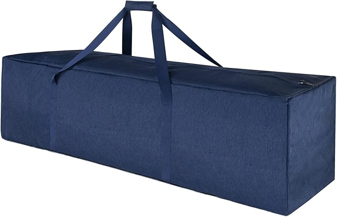 TOPDesign 46 Inch Extra Large Zippered Duffel Bag for Travel Camping Sports Equipment Storage
