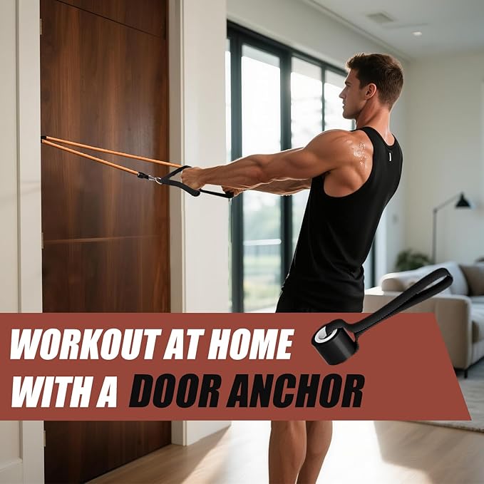 WHATAFIT Resistance Bands, Exercise Bands，Resistance Bands for Working Out, Work Out Bands with
