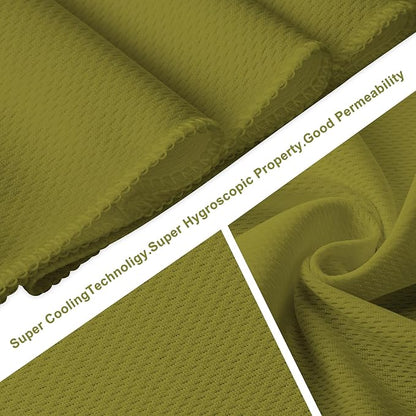 Honoson Cooling Towel Bulk - Neck & Face Cool Chilly Towels Microfiber Breathable Sport Sweat Rag