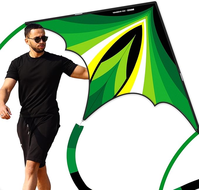 Triangular-Shaped Kite - Easy to Control, with an Eye-catching Design, it is Perfect for Outdoor