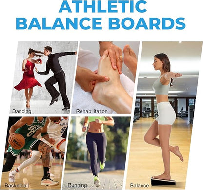 Athletic Balance Boards,Slant Board,Wobble Board,Balance Wedge for Condition Your Body and Prevent