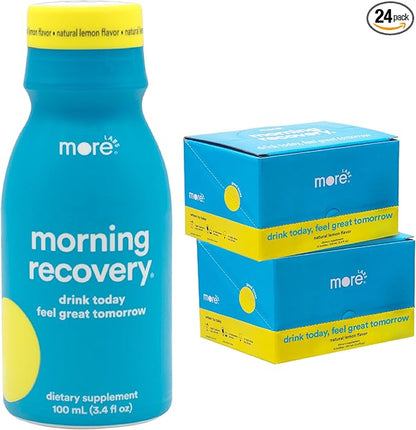 Morning Recovery Electrolyte, Milk Thistle Drink Proprietary Formulation to Hydrate While Drinking
