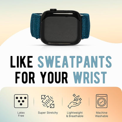 Braxley Bands - Organic Cotton Watch Bands For Women and Men, Compatible With All Apple Watch Sizes