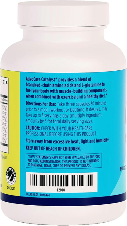 AdvoCare Catalyst Amino Acid Dietary Supplement - BCAA Supplement with L-Arginine & L-Glutamine