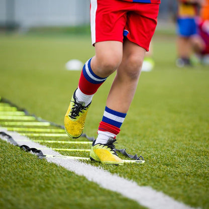 MANTRA SPORTS Agility Ladder, 12-Rung Speed Ladder, Soccer Training Equipment, Footwork Drills
