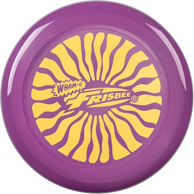 Wham-O Frisbee Cool Flyer Flying Disc, 9.95 Inch Sports Disc Lightweight Durable for Outdoor Beach