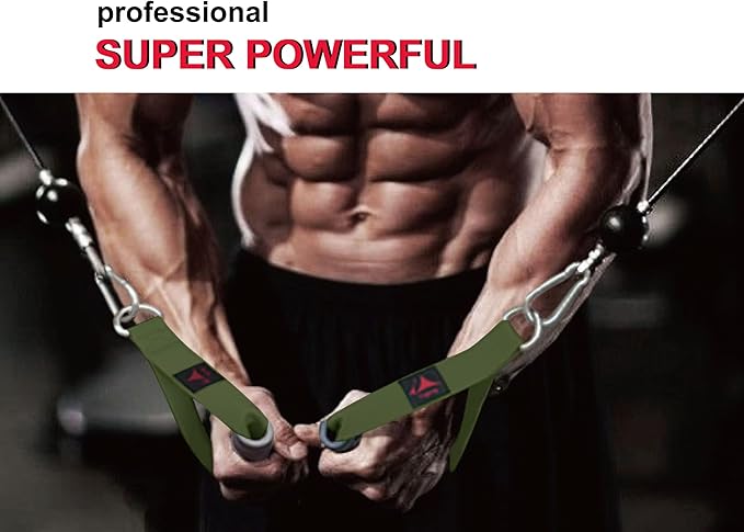 Heavy Duty Gym Workout Handles Attachment for Cable Machine,Resistance Band,Pulley System Home