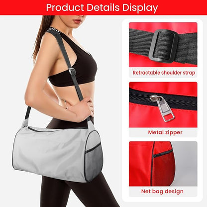 C&F BOGMOST Small Gym Bag for Women & Men,Small Lightweight Duffel Bag Carry On Bags Mini Duffel