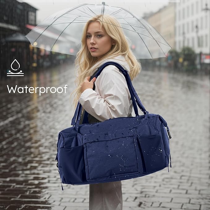 Gym Bag for Men with Shoes Compartment and Wet Pocket Convertible Duffle Bag and Gym Backpack