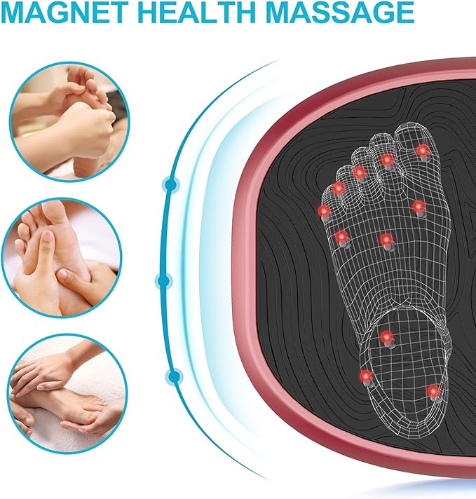 AXV Vibration Plate Exercise Machine Whole Body Workout Power Vibrate Fitness Platform Vibrating