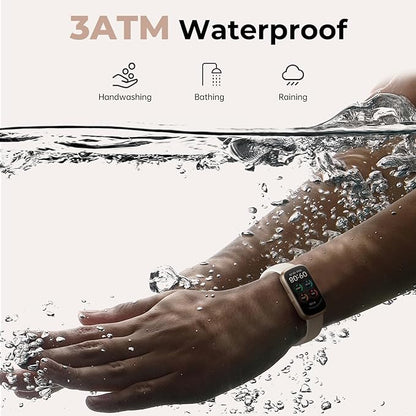 Fitness Tracker for Women Men, Smart Watch Band with 24/7 Heart Rate Blood Oxygen Sleep Monitor