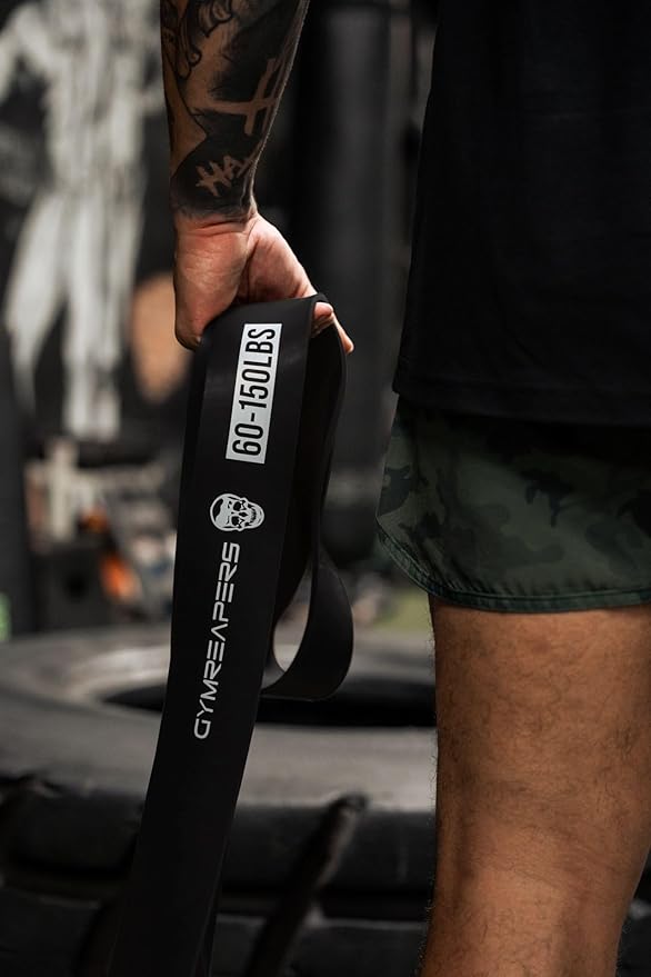Gymreapers Resistance Bands for Working Out – Elastic Pull Up Exercise Assistance Bands Set for