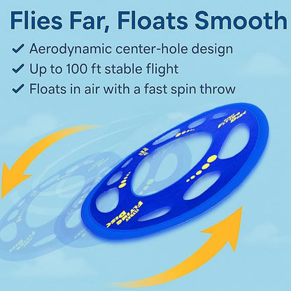 Giant Flying Disc Soft, Foldable & Floats in Air - Encourage Outdoor Play & Family Fun - Great for